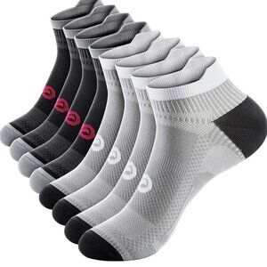 Paplus Women's Ankle Athletic Socks 4 Pair